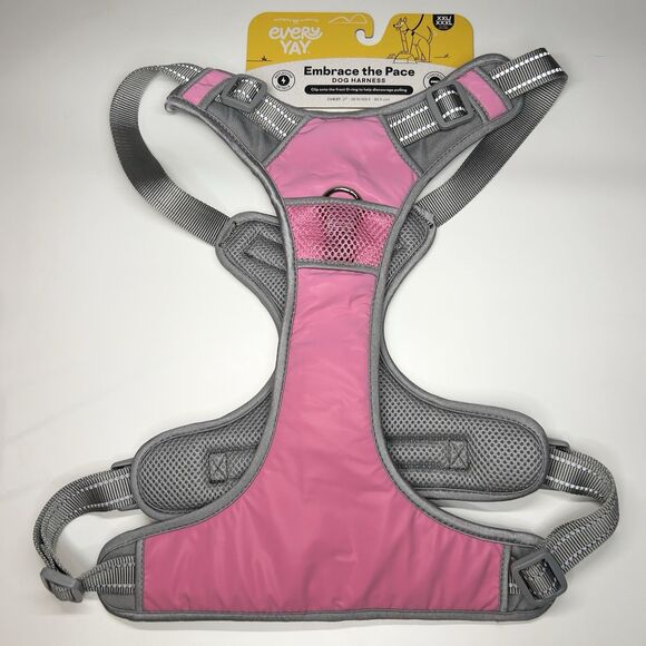 EveryYay Embrace the Pace Pink Front Walking Reflective Dog Harness, XXL / XXXL - Picture 1 of 9